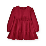 Mayoral Baby Girl Tulle Dress ~ Red