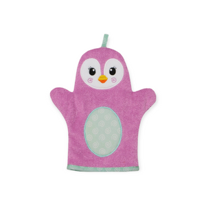 Zoocchini Terry Bath Mitt ~ Penguin