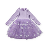Petite Hailey Baby Butterfly Tutu Dress ~ Purple
