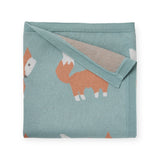 Elegant Baby Knit Blanket ~ Fox