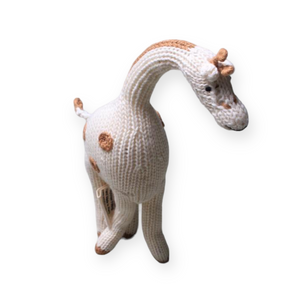 Estella Knit Baby Rattle ~ Giraffe