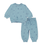 Molo Baby Disc Printed Sweatshirt & Simeon Sweatpants Set ~ Simply Happy