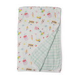 Loulou Lollipop Muslin Quilt Blanket ~ Sweet Treats