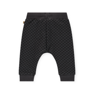 Babyface Baby Printed Joggers ~ Concrete Check