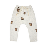 Oh Baby! Printed Boxy Sweatshirt & Sweatpants Set ~ Bears/Oatmeal Heather