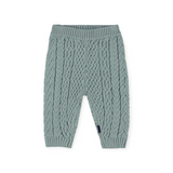 Molo Baby Bjork Cable Knit Sweater & Sedge Pants Set ~ Calm Green