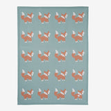 Elegant Baby Knit Blanket ~ Fox