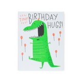 Egg Press Birthday Card ~ Tiny Birthday Hugs