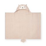 Elegant Baby Hooded Bath Wrap ~ Owl