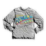 Rowdy Sprout Asbury Park l/s Tee ~ Tri Grey