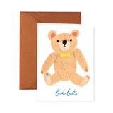 Carolyn Suzuki Teddy Baby Card