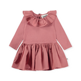 Molo Baby Crystala Ruffle Dress ~ Forest Rose