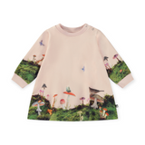 Molo Baby Corey Dress ~ Forest Border