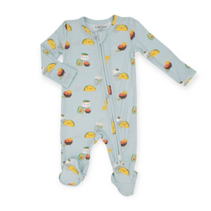 Angel Dear 2 Way Zipper Footie ~ Taco Truck Buddies