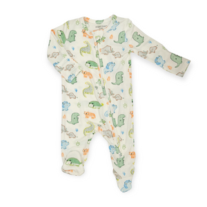 Angel Dear 2 Way Zipper Footie ~ Sketchpad Dinos