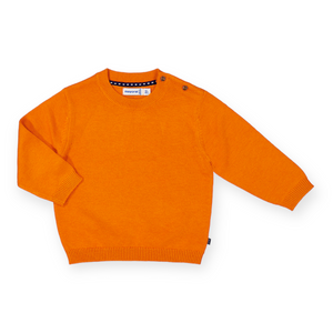 Mayoral Baby Boy Basic Knit Crew Neck Sweater ~ Yolk