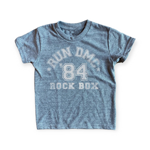 Rowdy Sprout Baby Run DMC s/s Tee ~ Tri Grey