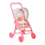 Corolle Doll Stroller ~ Pink Floral