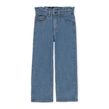 Molo Astrid Ruffle Waist Jeans 7-12 ~ Clear Blue