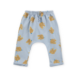 Bobo Choses Baby Printed Sweatshirt & Harem Pants Set ~ The Elephant/Blue