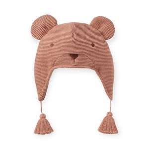Elegant Baby Aviator Hat ~ Bear