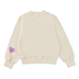 Molo Marge Sweatshirt w/ Sequin Patches 7-12 ~ Heart Smiles