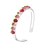 Lilies & Roses Pearlized Multi Strawberry Headband