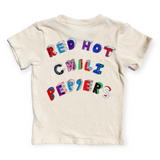 Rowdy Sprout Red Hot Chili Peppers s/s Tee ~ Dirty White