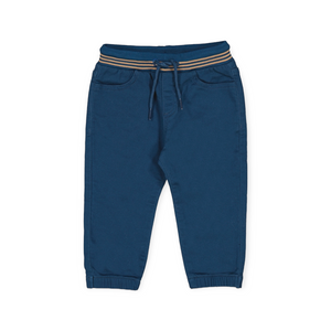 Mayoral Baby Boy Drawstring Waist Jogger Pants ~ Indigo