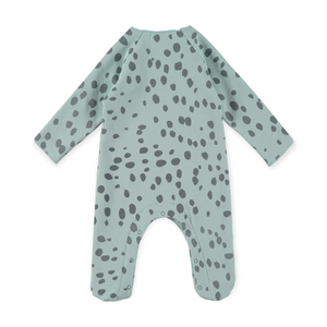 Babyclic Printed Footie ~ Mint