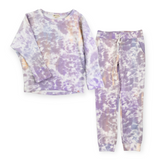 Appaman Girls Slouchy Sweatshirt & Stanton Joggers Set ~ Wild Orchid