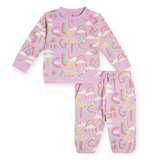 Stella McCartney Girls Stella Magic Tracksuit Set ~ Purple