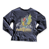 Rowdy Sprout Rolling Stones l/s Tee ~ Vintage Navy