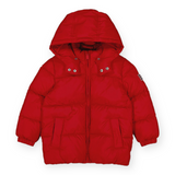 Mayoral Boys Basic Hooded Puffer Jacket ~ Red