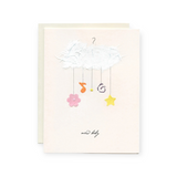 Flaunt Baby Card ~ Congratulations Baby Mobile