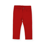Mayoral Baby Boy 5 Pocket Slim Fit Basic Pants ~ Red