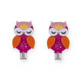 Lilies & Roses Owl Clips