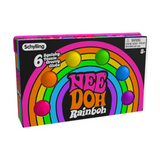 Schylling Rainbow Teenie Nee Doh Set