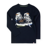 Appaman Boys Graphic l/s Tee ~ Sneaker Game