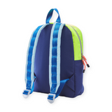 State Bags Mini Kane Backpack ~ Navy/Neon