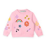 Stella McCartney Baby Girl Daydreamer Scribble Sweatshirt ~ Pink