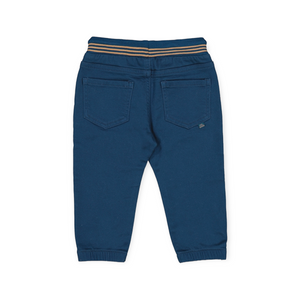 Mayoral Baby Boy Drawstring Waist Jogger Pants ~ Indigo