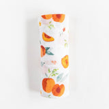 Little Unicorn Cotton Muslin Swaddle ~ Georgia Peach