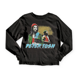 Rowdy Sprout Peter Tosh l/s Tee ~ Jet Black