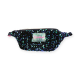 Billieblush Sequin Fanny Pack Belt Bag ~ Navy