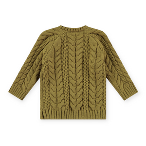Babyface Baby Cable Knit Sweater ~ Jungle