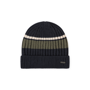Babyface Boys Knit Hat ~ Navy/Jungle Stripe