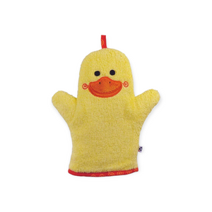 Zoocchini Terry Bath Mitt ~ Puddles the Duck