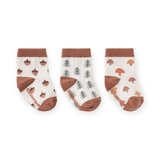 Elegant Baby Non Slip Socks 3 Pack ~ Forest
