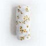 Little Unicorn Deluxe Muslin Swaddle ~ Ditsy Sunflower